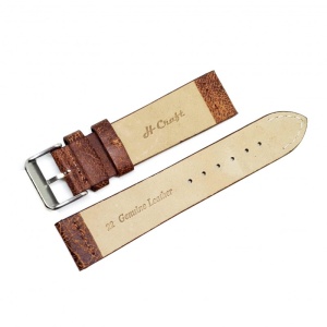 Curea Ceas „Heritage Vintage” – Piele Naturală cu Aspect Retro (18mm, 20mm, 22mm) - Img 3