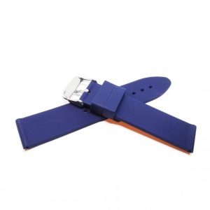 Curea Ceas „Navy Minimalist” 12S99 – Silicon Premium, Albastru Închis (18mm - 22mm) - Img 2