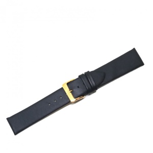 Curea Ceas „Pure Onyx” 6L1N – Piele Naturală Neagră (12mm - 22mm) - Img 2