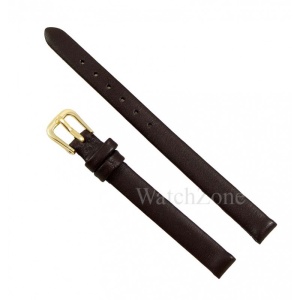 Curea Ceas Piele Naturală Maro Închis – 8/10 mm – Pentru Damă