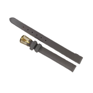 Curea Ceas Premium – Piele Naturală Gri, 8mm (Lungime M)