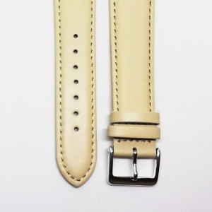Curea Ceas Premium „Silk Beige” – Piele Naturală Mată (12mm - 24mm) - Img 2