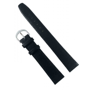 Curea Ceas XXL Piele Naturala Neagra 18mm WZ2159