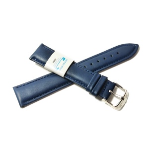 Curea de ceas culoare Bleumarin din piele naturala Matteo Ferari 12mm, 14mm, 16mm, 18mm, 20mm, 22mm WZ5163 - Img 2