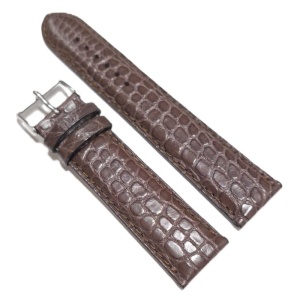 Curea de Ceas din Piele Veritabilă de Crocodil – Lux Autentic Fleurus France (18mm, 20mm, 22mm)