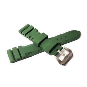 Curea de ceas Kaki din Silicon 22mm 24mm JD1611 - Img 2