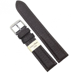 Curea de Ceas Morellato Manufatti Tintoretto - Piele Naturală Bizonată - Fabricată în Italia - 18/20/22mm