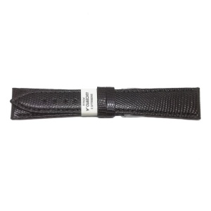 Curea de ceas Morellato - Neagra - Piele de Soparla - 18mm / 20mm - A01U0858040019CR - Img 3
