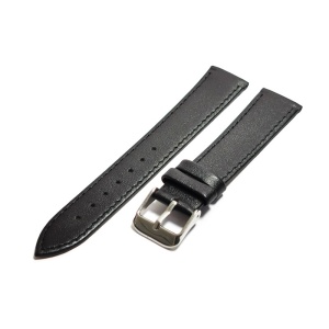 Curea de ceas Neagra din piele naturala - 12mm 14mm 16mm 18mm - GR7 - Img 4