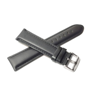 Curea de ceas Neagra din piele naturala 20mm, 22mm, 24mm - WZ5245 - Img 2