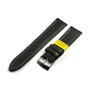 Curea de ceas Neagra Morellato Futnet Cuoio Volanato 22mm, 24mm A01X5484D14892CR - Img 4