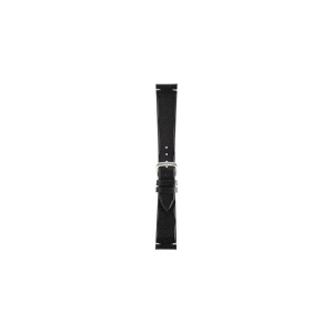 Curea de ceas neagra Morellato Manufatti Vintage 20mm 22mm - Img 2