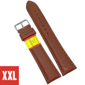 Curea De Ceas XXL Piele Naturala Maro 18mm 20mm 22mm 24mm C3306 - Img 3