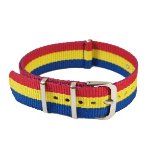 Curea NATO Material Textil - ROMANIA 18mm 20mm 22mm - Img 2