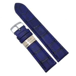 Curea pentru Ceas Morellato Larice Grana - Piele Ecologica - Culoare Albastra - 22mm - A01U3936A70062CR