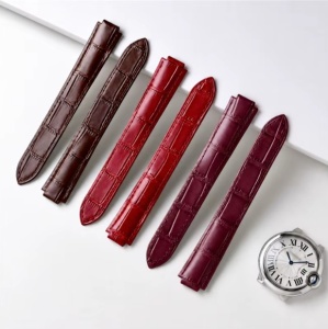 Curea Piele Naturală Premium pentru Cartier Ballon Bleu – 14/16/18/20/22 mm