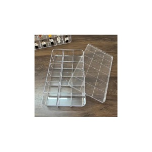 Cutie Material Acrilic Transparent 18 Spații WZ2381 - Img 2