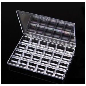 Cutie Material Acrilic Transparent 24 Spații WZ4784