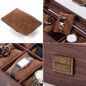Cutie pentru 12 ceasuri Tabacco Brown - Culoare Maro - WZ4320 - Img 2