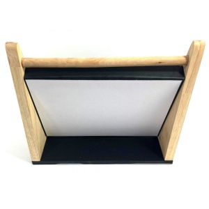 Display Vertical Premium pentru Inele | 40-50 piese | Piele Ecologică - Img 2
