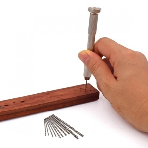 Mandrină Dublă – 0,3-3 mm – Unealtă Metalică pentru Modelism și Bijuterie - Img 3