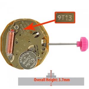Mecanism Ceas Quartz Miyota Citizen 9T13 - Img 2