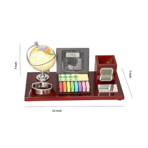 Organizator birou – suport stilat pentru pixuri și calendar 9008 - Img 3