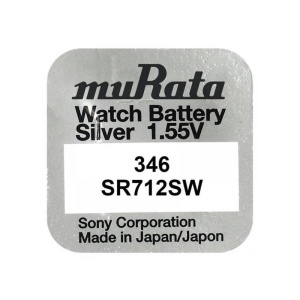 Pachet 10 baterii pentru ceas - Murata SR712SW - 346 - Img 2