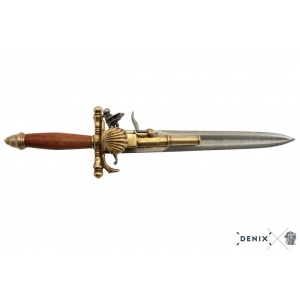 Replica Pistol-Cuțit, Franța - Secolul al XVIII-lea - Img 5