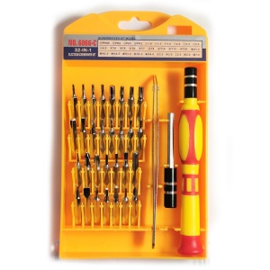 Set surubelnita cu 32 de bituri, penseta si prelungitor - Img 1