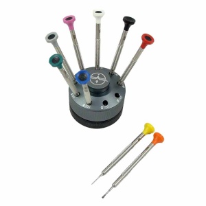 Set Surubelnite Ceasornicarie 9 Bucati cu Suport WZ1721 - Img 4
