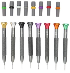 Set Șurubelnițe de Precizie Biao Zhun 22008 – 8 Bucăți – Cruce și Linie – Aliaj Cromat – Pentru Ceasornicărie și Electronică - Img 3