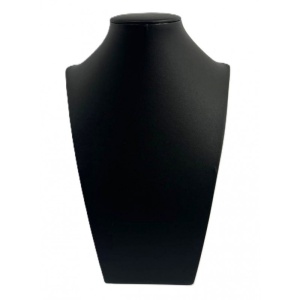 Stativ Prezentare Brățări și Ceasuri – Mărimile S (23 cm) și M (26 cm) – Piele Ecologică Neagră - Img 2