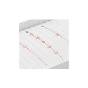 Tavă Organizatoare Oirlv – Premium White PU Leather, Specială pentru Brățări și Lanțuri - Img 2