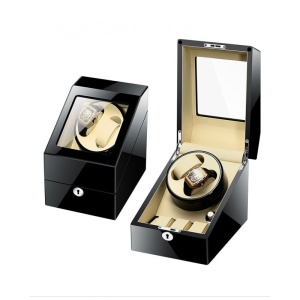 Watch Winder 2 + 3 Dispozitiv pentru intoarcere ceasuri automatice WW23BW