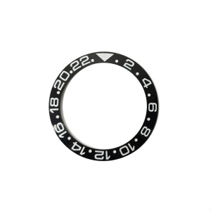 Bezel Ceramic Compatibil Rlx 40x31.6mm | Inel Ramă Ceramic Negru - Img 2