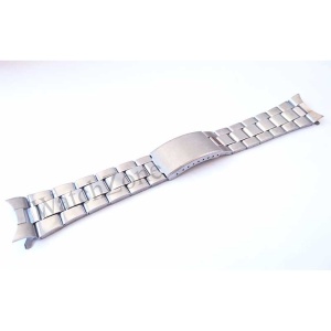 Bratara Ceas Argintie cu CAPETE CURBATE 20mm / 24mm WZ1316 - Img 2
