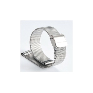 Bratara de ceas mash milaneza cu siguranta argintie 18mm 20mm 22mm WZ3022