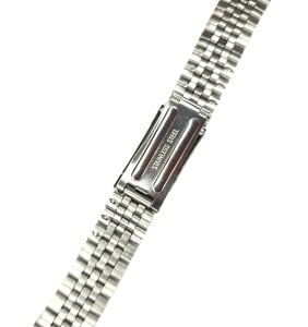 Brățară Jubileu cu Capete Retractabile – 16-22 mm – Argintie – Oțel Inoxidabil - Img 3