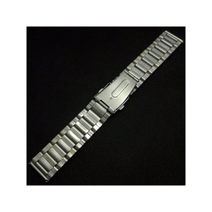 Bratara Metalica Argintie Otel Inoxidabil 18mm 20mm 22mm 24mm 26mm WZ1501 - Img 3
