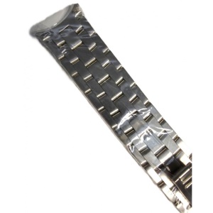 Brățară Metalică ERNEST – Terminale Curbate, 18mm, Silver - Img 2