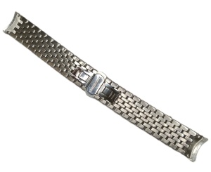 Brățară Metalică Two-Tone – 20/20 mm – Cataramă Deployant cu Butoane – Oțel Inoxidabil – Grosime 3 mm - Img 4