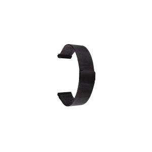 Brățară Milaneză Magnetică Neagră – 14/16/18/20/22 mm – Reglabilă – Pentru Smartwatch și Ceasuri – WZ1469