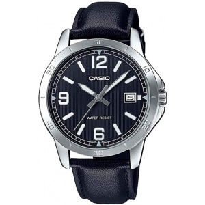 Ceas Barbatesc CASIO cu cadran negru MTP-V004L-1BUDF DI