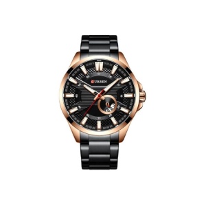 Ceas Barbătesc Curren WZ8372 | Design Modern și Funcțional în Negru