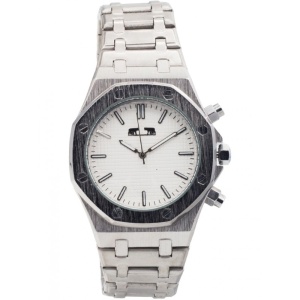 Ceas Bărbătesc Matteo Ferari Black & Silver – Carcasă Octogonală 52x45 mm – Cadran Negru – Brățară Oțel Inoxidabil – MF110-A - Img 6