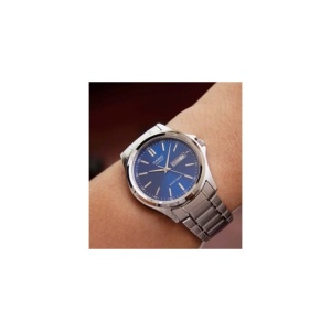 Ceas Casio Enticer MTP-1239D-2ADF – Eleganță în Nuanțe de Albastru și Oțel - Img 2