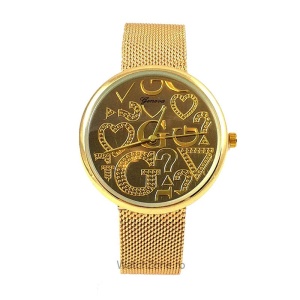 Ceas Dama Auriu Geneva Fashion WZ014