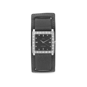 Ceas de Damă Q&Q Classic Q763J302Y – Eleganță Minimalistă în Negru Absolut