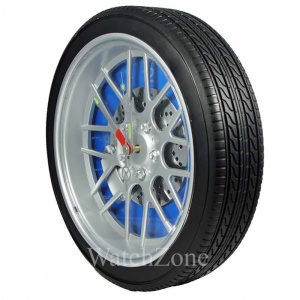 Ceas de perete anvelopa WHEEL CLOCK Blue / Red / Black WZ1539 - Img 7